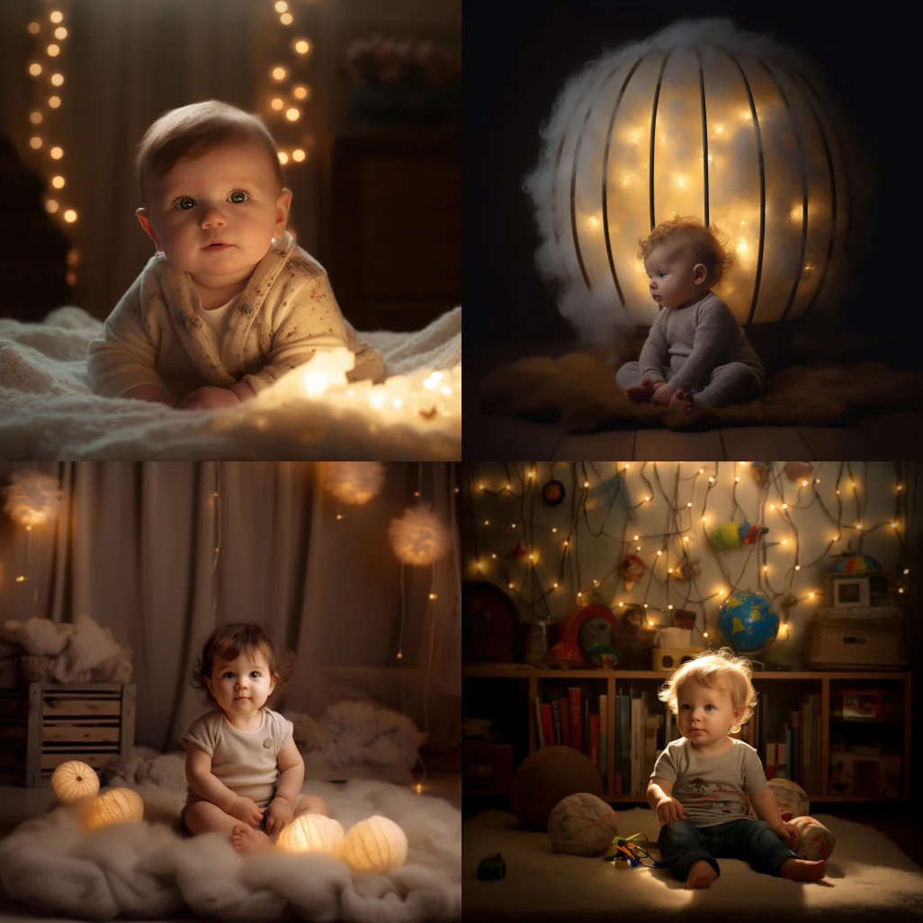 lighting for in home newborn photography