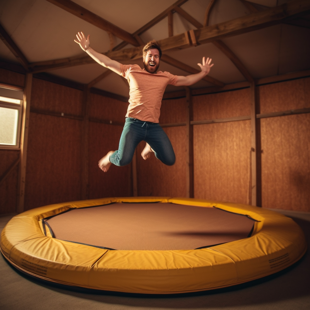 How many calories do you burn jumping on a trampoline for 15 minutes?