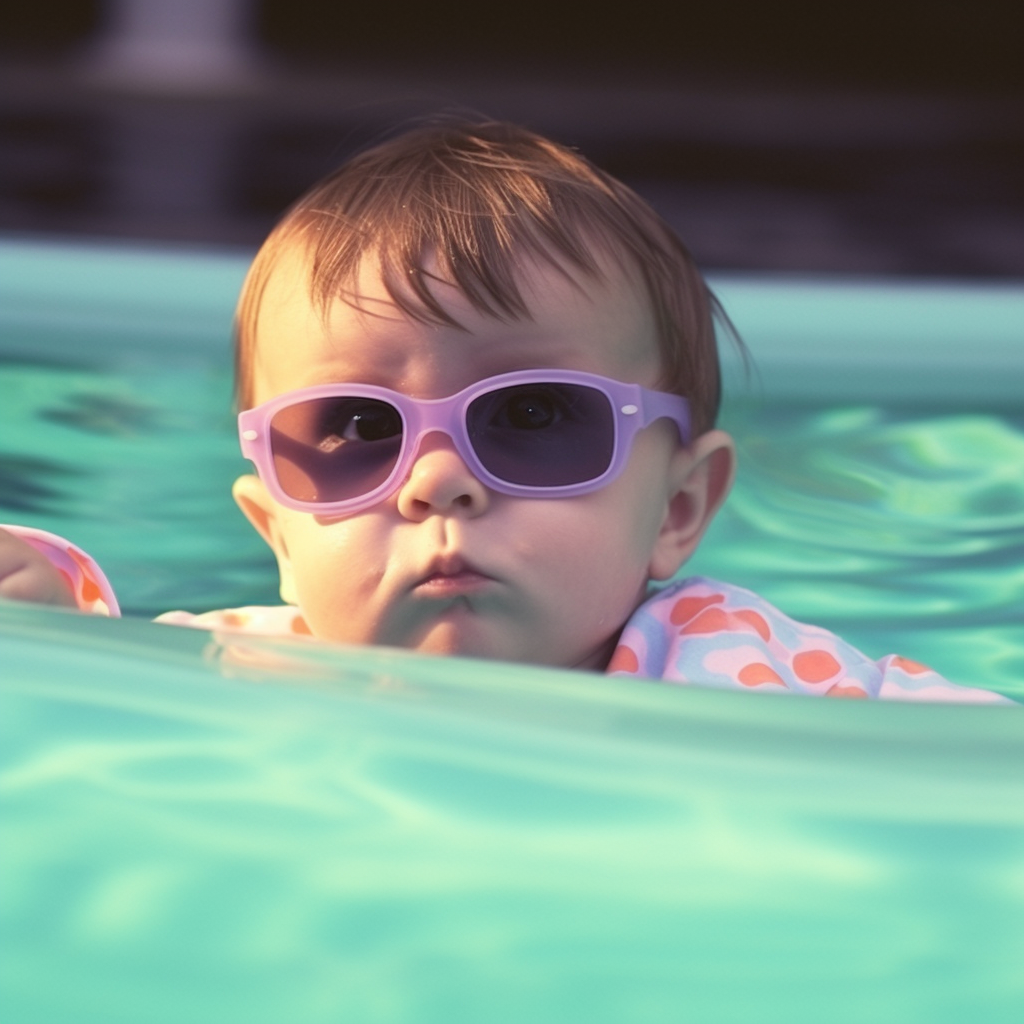 What age can babies swim naturally