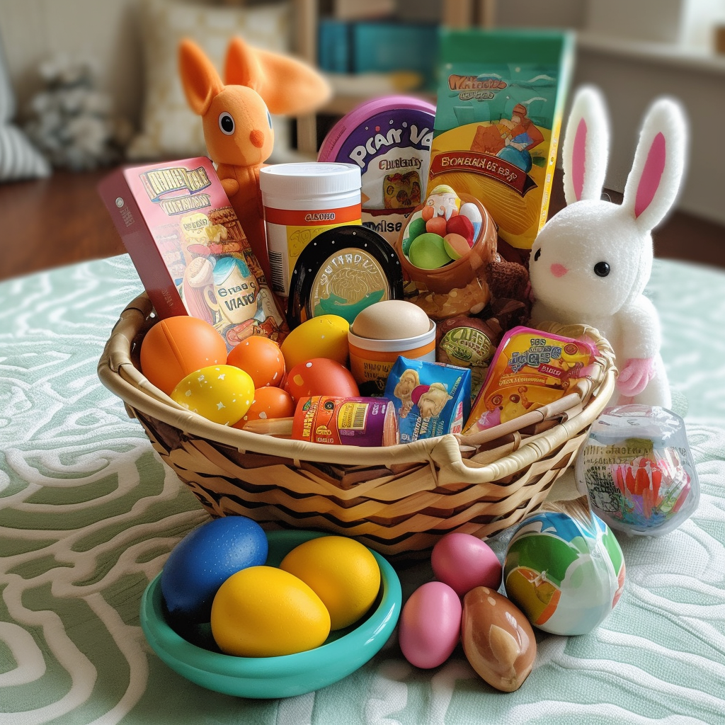 What is in a toddler’s Easter basket