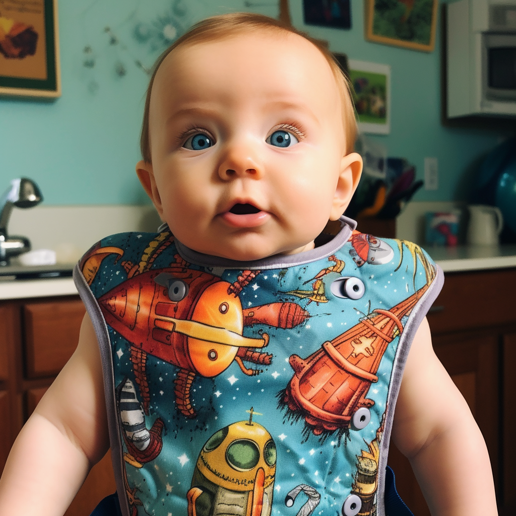 When can baby stop using bib?