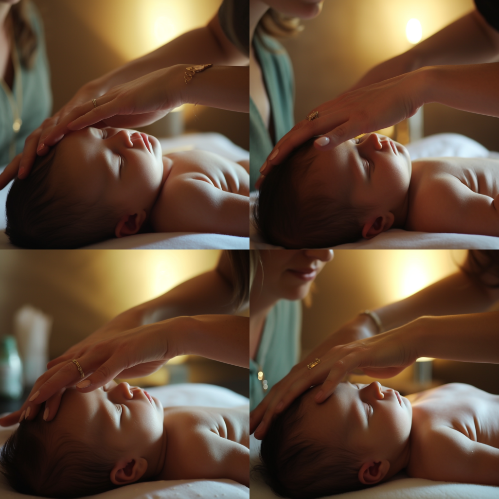 newborn massage for sleep