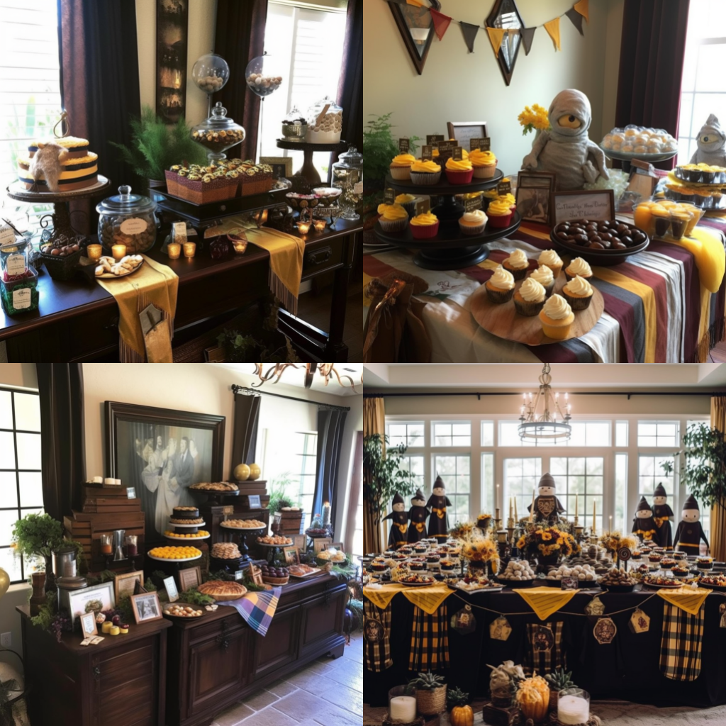harry potter themed baby shower ideas