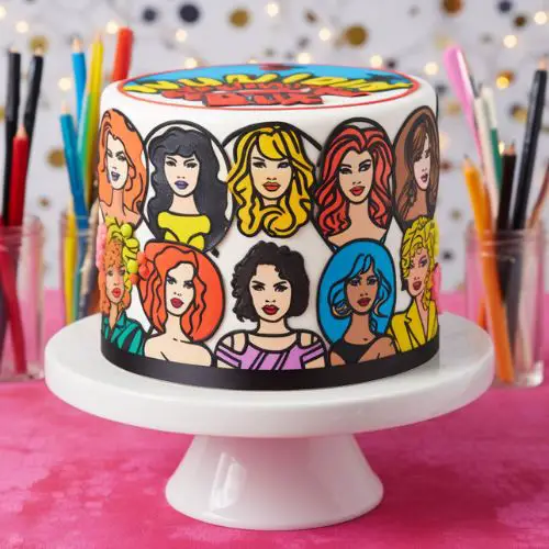 90s themed birthday cake ideas Spice Girls Cakes