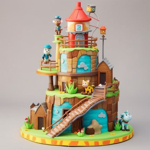 Adventure Bay themed Cake