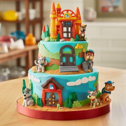Adventure Bay themed birthday Cake ideas