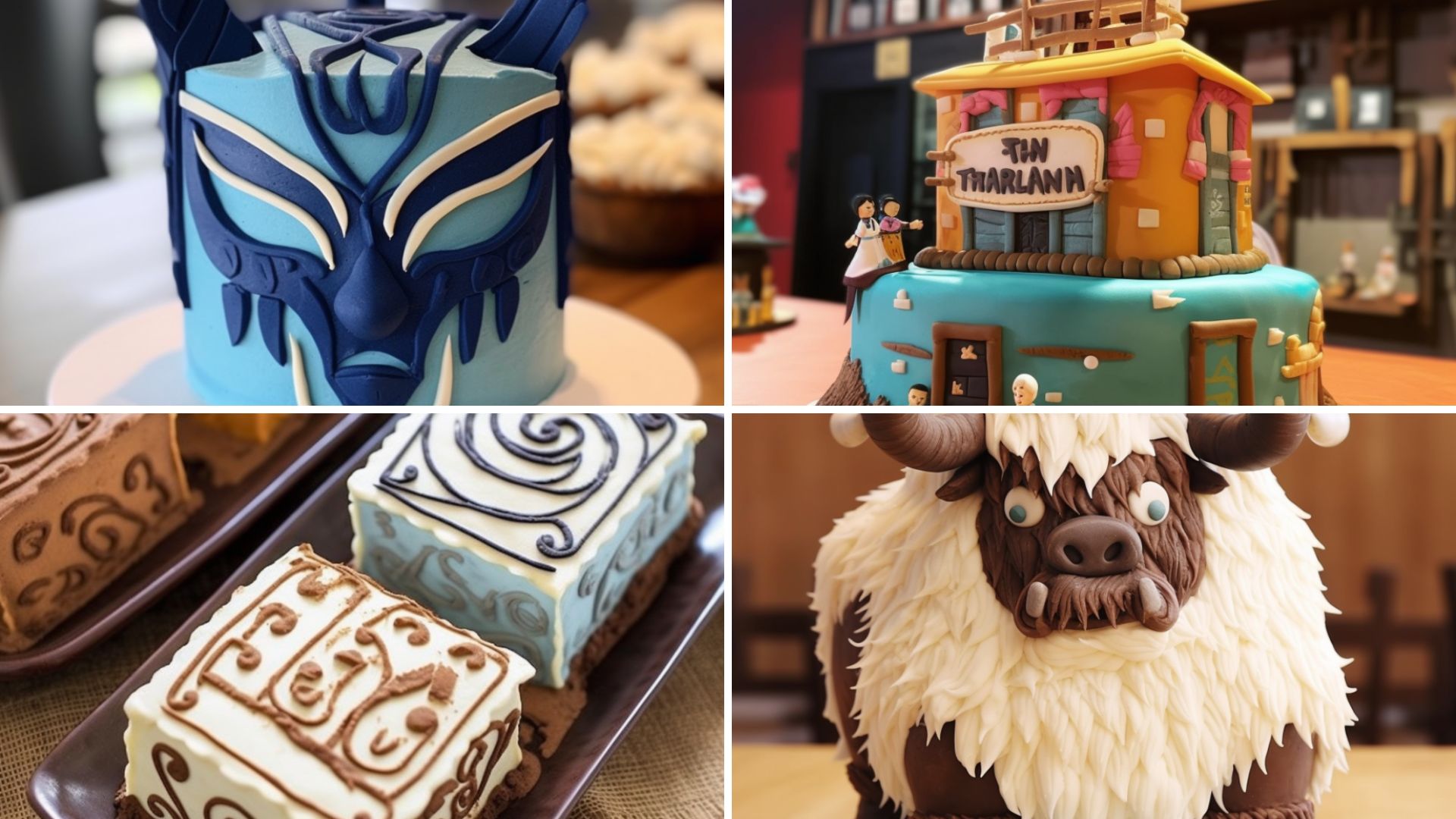 Avatar The Last Airbender Themed Birthday Cake Ideas
