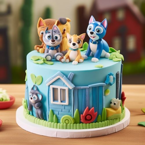 Bluey and Bingo Adventure birthday Cake ideas