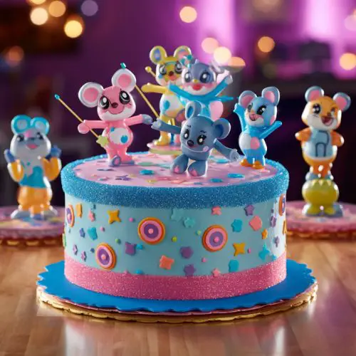 Bluey's Dance Party Cake
