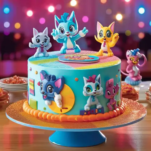 Bluey's Dance Party birthday Cake ideas
