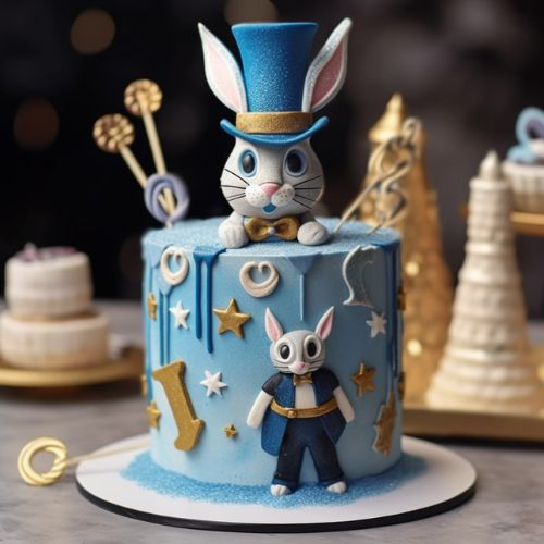 Bluey's Magic Show Cake ideas