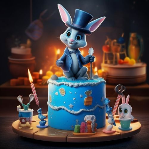 Bluey's Magic Show birthday Cake ideas