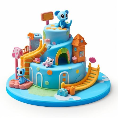 Bluey's Playground birthday Cake ideas