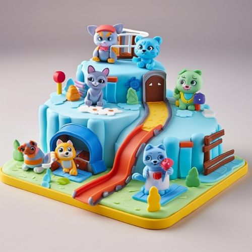 Bluey's Playground birthday Cake