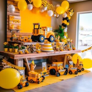 Construction themed birthday party ideas for toddlers