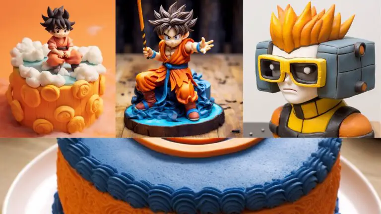 Dragon Ball Themed Birthday Cake Ideas