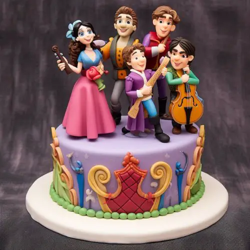 Encanto Family Portrait Themed Birthday Cake ideas