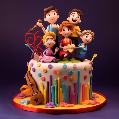 Encanto Family Portrait Themed Birthday Cakes
