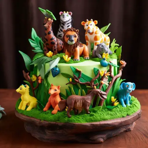 Encanto Wildlife Themed cake ideas
