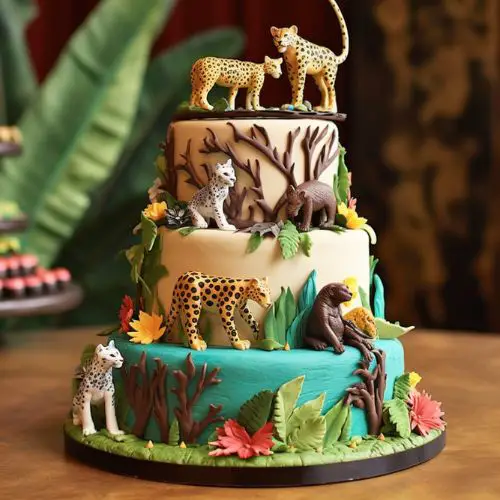 Encanto Wildlife Themed cake