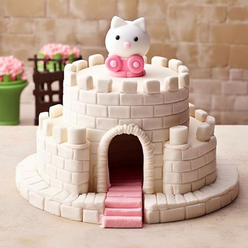 Hello Kitty Princess Themed Birthday Cakes