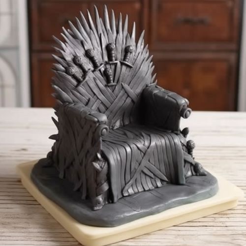 Iron Throne birthday Cake