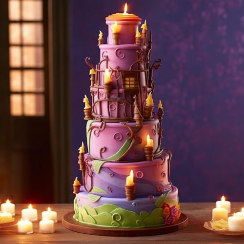 Lantern Tower Birthday Cakes