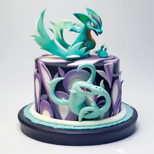 Legendary Pokémon Themed Birthday Cake Ideas