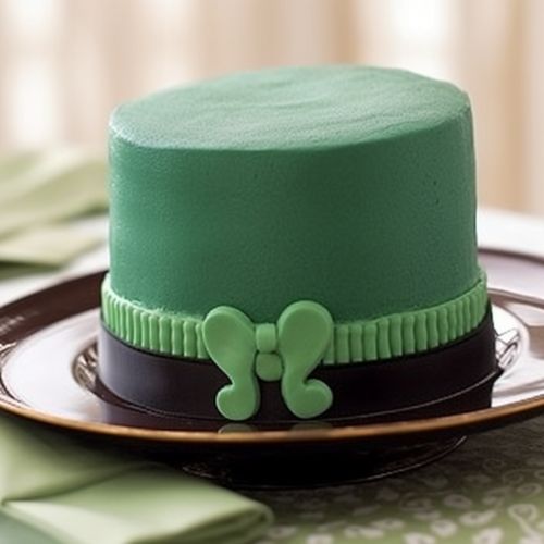Leprechaun Hat Themed Birthday Cake