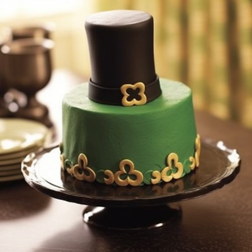 Leprechaun Hat Themed Birthday Cakes