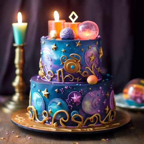 Magical Powers Themed Cake ideas