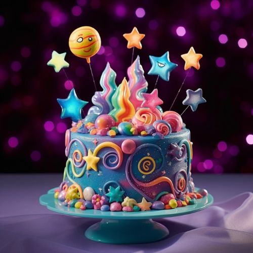 Magical Powers Themed Cake