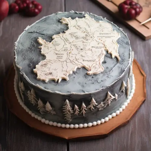 Map of Westeros Cakes