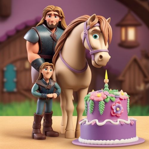 Maximus the Horse Themed Birthday Cakes