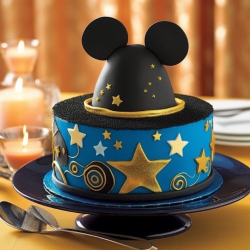 Mickey's Balloon Adventure Themed Birthday Cake