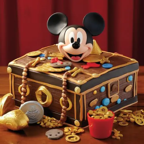 Mickey's Pirate Adventure Themed Birthday Cake