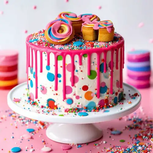 Pinkie Pie Party Themed Birthday Cake idea