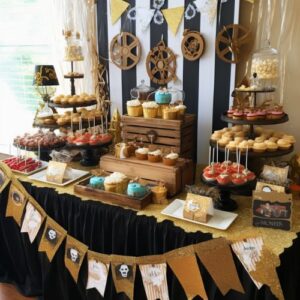 Pirates themed birthday party ideas for 1-3-years-old