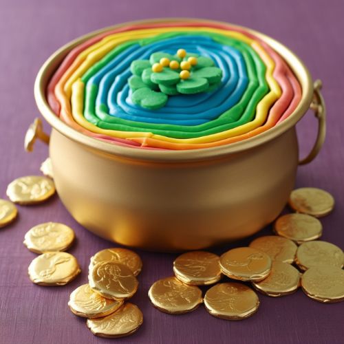 Pot of Gold Birthday Cakes