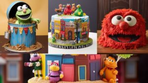 Sesame Street themed birthday Cake Ideas
