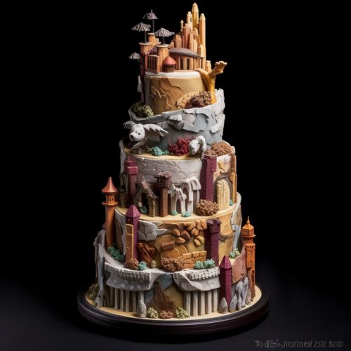 Seven Kingdoms Cake