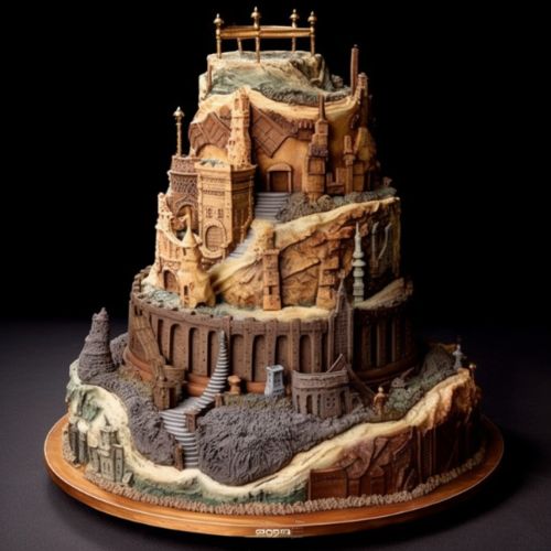 Seven Kingdoms birthday Cake