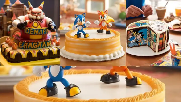 Gotta Go Fast: Creative Sonic the Hedgehog Birthday Cakes!