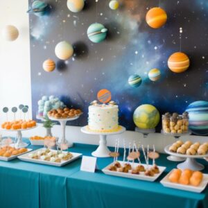 Space themed birthday party ideas for 1-3-years