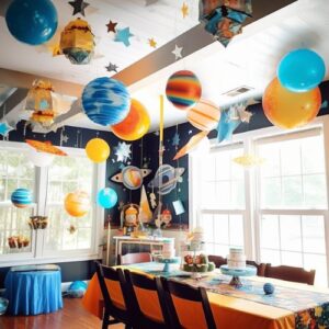 Space themed birthday party ideas for kids