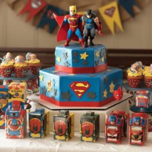 Superheroes themed birthday party ideas for 3 years old