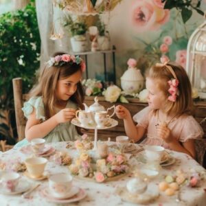 Tea Party themed birthday party ideas for kids