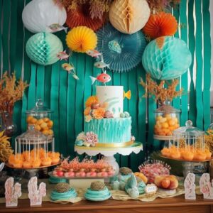 Under the Sea themed birthday party ideas for 1-3 babies