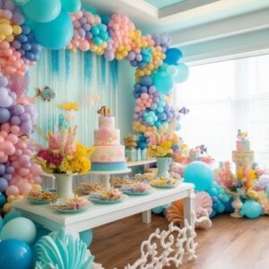 Under the Sea themed birthday party ideas for kids