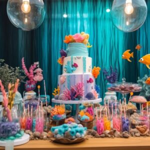 Under the Sea themed birthday party ideas for toddlers